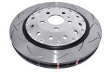 Disc Brakes Australia USA LLC Brake Rotors DBA53004SLVS 5000 Fully Assembled 2-piece Silver Hat T3 Slot KP [ Audi RS3 8V Sedan 06/17-> F ] rings 52844.1S thumbnail 1