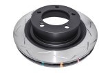 DBA Club Spec 4000 T3 Brake Rotors DBA42724S Rotor, T3, Vented, Slotted Surface, Iron, Black Painted, Toyora, Front, Each thumbnail 4