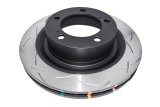 DBA Club Spec 4000 T3 Brake Rotors DBA42724S Rotor, T3, Vented, Slotted Surface, Iron, Black Painted, Toyora, Front, Each thumbnail 9