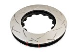 DBA Club Spec 5000 T3 Brake Rotors for 2004-2014 IMPREZA, 2015 WRX, 2015-2016 WRX STI - DBA5654.1S Rotor, T3, Vented, Slotted Surface, Iron, Black Painted, Subaru, Front, Each thumbnail 5