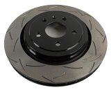 DBA Club Spec 4000 T3 Brake Rotors for 2013-2017 CORVETTE - DBA42761S Rotor, T3, Iron, Natural/Black, Slotted Surface, Chevy, Rear, Each thumbnail 1