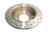 Disc Brakes Australia USA LLC Brake Rotors DBA2209X Street Gold Cross-drilled/slotted SLD[ Lancer/Jeep/Dodge & Chrysler 07-> R ] thumbnail 2