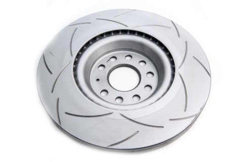 Disc Brakes Australia USA LLC Brake Rotors DBA2830S Street T2 Slot KP [ VW Mk7 Golf R F ] thumbnail 1