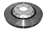 Disc Brakes Australia USA LLC Brake Rotors DBA52832SLVS 5000 Fully Assembled 2-piece Clear Anodised Hat T3 Slotted KP [ Audi S4 S5 quattro 08-> Q5 quattro 09-> F ] thumbnail 1