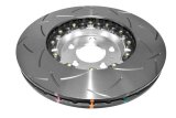 Disc Brakes Australia USA LLC Brake Rotors DBA52832SLVS 5000 Fully Assembled 2-piece Clear Anodised Hat T3 Slotted KP [ Audi S4 S5 quattro 08-> Q5 quattro 09-> F ] thumbnail 3