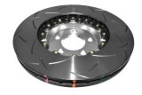 Disc Brakes Australia USA LLC Brake Rotors DBA52832SLVS 5000 Fully Assembled 2-piece Clear Anodised Hat T3 Slotted KP [ Audi S4 S5 quattro 08-> Q5 quattro 09-> F ] thumbnail 4