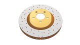 Disc Brakes Australia USA LLC Brake Rotors DBA4573XS 4000 XS Cross-drilled/slotted KP[ Nissan X Trail T30 01-07 F ] thumbnail 4