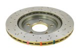 DBA HD Series 4000XS Brake Rotors DBA42114XS Disc Rotor, Cross-Drilled, Slotted, 4000 XS Series, Uni-Directional, Ford, Mustang, Rear, Each thumbnail 5