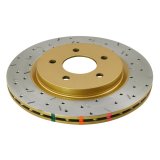 DBA HD Series 4000XS Brake Rotors DBA42114XS Disc Rotor, Cross-Drilled, Slotted, 4000 XS Series, Uni-Directional, Ford, Mustang, Rear, Each thumbnail 9