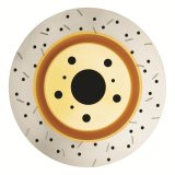 DBA HD Series 4000XS Brake Rotors for 2003-2005 350Z, G35, 2008-2013 ROGUE - DBA4574XS Disc Rotor, Cross-Drilled, Slotted, 4000 XS Series, Uni-Directional, Infiniti, Nissan, Rear, Each thumbnail 2