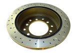 DBA HD Series 4000XS Brake Rotors DBA42737XS Disc Rotor, Cross-Drilled, Slotted, 4000 XS Series, Uni-Directional, thumbnail 9