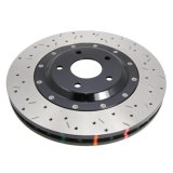 Disc Brakes Australia USA LLC Brake Rotors DBA53951.1XS 5000 Rotor Cross-drill/slotted- KP [ Dodge Challenger HELLCAT 2021-> F ] WITH M6 NUTS thumbnail 6