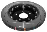 Disc Brakes Australia USA LLC Brake Rotors DBA52165BLKS 5000 Fully Assembled 2-piece BLACK T3 Slotted KP 330mm x 25mm [ FORD Mustang 15-> R ] thumbnail 2