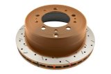 DBA HD Series 4000XS Brake Rotors DBA4789XS Disc Rotor, Cross-Drilled, Slotted, 4000 XS Series, Uni-Directional, Lexus, Rear, Each thumbnail 4