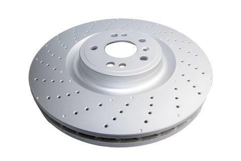 Disc Brakes Australia USA LLC Brake Rotors DBA3692EX En-Shield HC OE cross-drilled/Dimpled [ Mercedes GL350&500,GLE250D,350D,400,450&500,GLS350D&500 ML250CDi,350CDi,400 & 500 166 12-> F ]