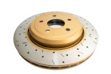Disc Brakes Australia USA LLC Brake Rotors DBA42633XS 4000 XS Cross-drilled/slotted KP [ JEEP Grand Cherokee SRT8 2012> R ] thumbnail 1