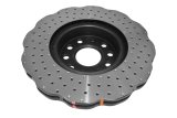 Disc Brakes Australia USA LLC Brake Rotors DBA42806WXD 4000 Crossdrill Dimple WAVE KP [ VW Golf/Jetta/Tiguan & Skoda 03-> F ] thumbnail 2