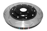 Disc Brakes Australia USA LLC Brake Rotors DBA52379SLVLXD 5000 Fully Assembled 2-piece Silver Hat XD Crossdrill Dimple Left Hand 72CV [ NISSAN R35 GTR 12 -> F ] thumbnail 4