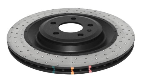 Disc Brakes Australia USA LLC Brake Rotors DBA42849D 4000 Dimpled Only PP [ Audi A6 A7 A8 1KY 11-16 R ]