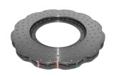 Disc Brakes Australia USA LLC Brake Rotors DBA52808.1WV2XD 5000 Rotor Cross Drilled/Dimpled 345mm x 30mm WAVE KP [ VW Golf Mk: 5&6 F ] NAS Nuts Included thumbnail 5