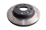 DBA Street Series T2 Disc Brake Rotors for 1989-1993 FESTIVA, 1990-1993 MIATA - DBA530S Rotor, T2, Vented, Slotted and Dimpled, Front, Ford, Mazda, Each thumbnail 2