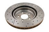 Disc Brakes Australia USA LLC Brake Rotors DBA2438X Cross Drilled/Slotted Uni-Directional Rotor thumbnail 4