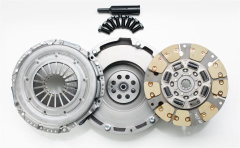 South Bend Clutch Dyna Max Street Dual Disc Kits SDM0105-DFR Kit, Disc, 10-Spline, 1.375 in. Diameter Shaft, 12 in. Disc, Ceramic/Kevlar®, Duramax Diesel, Kit