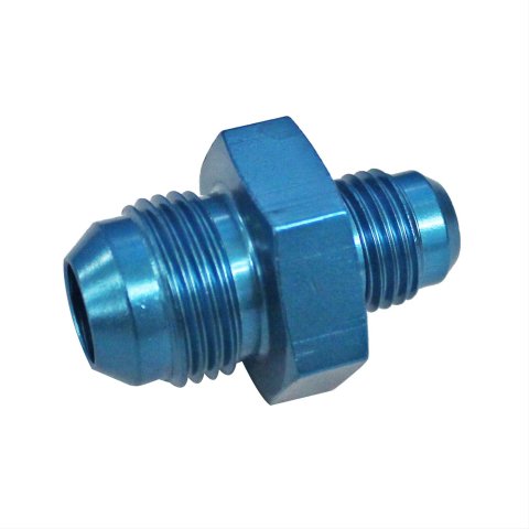 Fragola Performance Systems Reducers 491912 Fitting, Reducer, AN to AN, Straight, Aluminum, Blue Anodized, -8 AN, -6 AN, Each thumbnail 1
