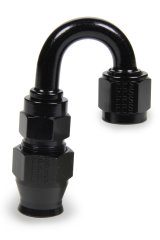 Fragola Performance Systems Race-Rite Reusable PTFE Hose Ends 2518008 Ends, Race-Rite, PTFE, -8 AN, Swivel, 180 Degree, Female Threads, Aluminum, Black Anodized, Each thumbnail 4