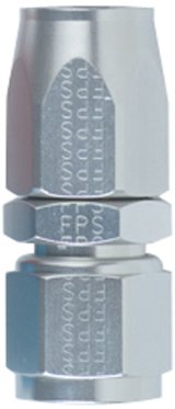 Fragola Performance Systems Series 3000 Race Hose Ends 100112-CL Fitting, End, Reusable, Straight, -12 AN to Female -12 AN, Aluminum, Clear Anodized, Each thumbnail 2
