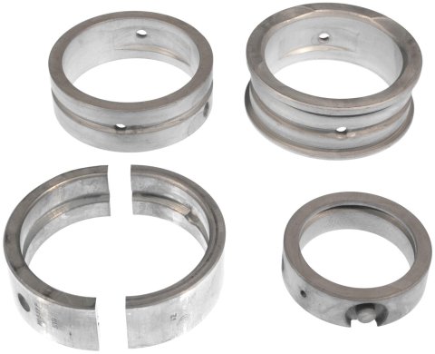 Clevite AL-Series Main Bearings MS-1053A-40 Bearings, AL-Series, Direct Replacement, .040 in. Crankshaft Undersize, Volkswagen, 1.6L H4, Set of 4