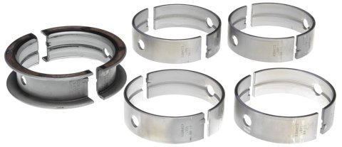 Clevite P-Series Main Bearings MS-445P-20 Bearings, P Series, Full Groove, .020 in. Crankshaft Undersize, Tri Metal, Ford, 332-428 FE, Set of 5