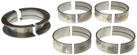 Clevite P-Series Main Bearings MS-1039P Bearings, P Series, 1/2 Groove, Standard Size, Tri Metal, Ford, 429-460, Set of 5