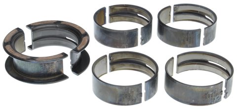 Clevite H-Series Main Bearings MS-590H-1 Bearings, H Series, 1/2 Groove, .001 in. Crankshaft Undersize, Tri Metal, Ford, Small Block, Set of 5