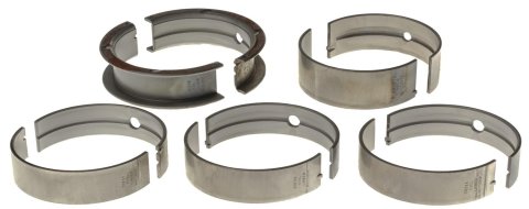 Clevite P-Series Main Bearings MS-908P-10 Bearings, P Series, 1/2 Groove, .010 in. Crankshaft Undersize, Tri Metal, Buick, 400, 430, 455, Set of 5