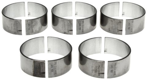Clevite AL-Series Rod Bearings CB-1017A(5) Bearings, AL-Series, Direct Replacement, Standard Size, Audi, Volkswagen, 2.2L, L5, Set of 5