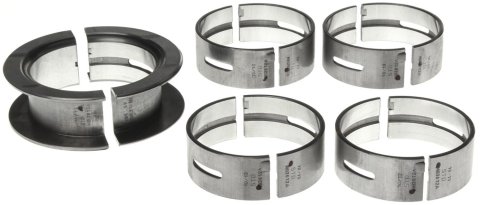 Clevite AL-Series Main Bearings MS-1117A-.25MM Bearings, AL-Series, Direct Replacement, .25mm Crankshaft Undersize, Ford, Mercury, 2.3L, L4, Set of 5