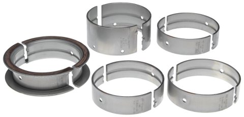 Clevite P-Series Main Bearings MS-496P-30 Bearings, P Series, Full Groove, .030 in. Crankshaft Undersize, Tri Metal, Pontiac, V8, Set of 5