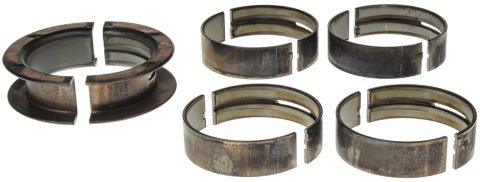Clevite H-Series Main Bearings MS-1010HX Bearings, H Series, 1/2 Groove, .001 in. Thinner Size, Tri Metal, Ford, 351C, Set of 5