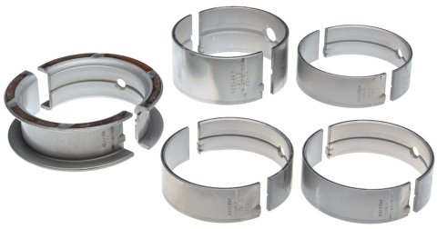 Clevite P-Series Main Bearings MS-540P-40 Bearings, P Series, 1/2 Groove, .040 in. Crankshaft Undersize, Tri Metal, Chrysler, 273, 318, 340, Set of 5