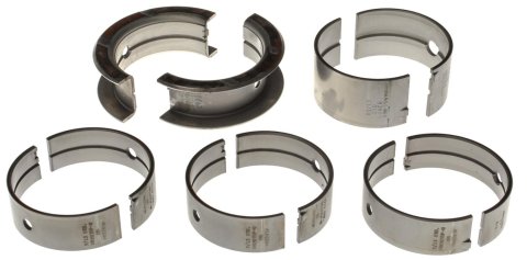 Clevite P-Series Main Bearings MS-1344P Bearings, P Series, Full Groove, Standard Size, Tri Metal, Chrysler, Dodge, Plymouth, 318, Set of 5