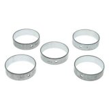 Clevite Camshaft Bearings SH-1371S Cam Bearings, Direct Replacement, B-1 Steel Backed Tin-Conventional Babbitt, Cadillac, V8, Kit thumbnail 1