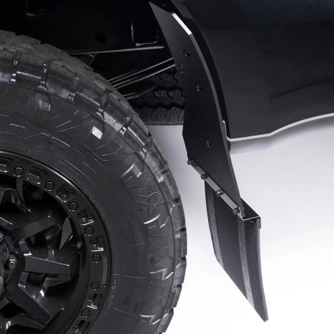 Putco - Mud Flaps for 2023-2025 F-250 SUPER DUTY, F-350 DUTY 78251FD Skins Hex Ford Licensed, Ford Super Duty (Rear Gas engine) Set of 2 (Does not fit rear Dually models). thumbnail 2