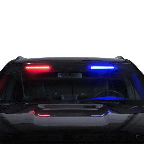 Putco LED Accent Lights 911001612 Windshield mount applications - Red/Blue, Ford Explorer Interceptor thumbnail 2
