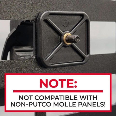 Putco - Bed and Ladder Racks for 2023-2025 CANYON, COLORADO 195091 MOLLE Driver Side Panel, Colorado/Canyon 5.1ft (Short Box) thumbnail 2