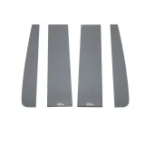 Putco Tailgate Trim 403471BP Black Platinum Accents, Ford Super Duty - Upper tailgate accent - Black Platinum thumbnail 1