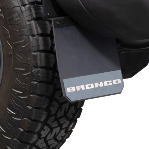 Putco - Mud Flaps for 2021-2025 BRONCO 78281FD Skins Hex Ford Licensed, Ford Bronco (Fits Rear) Set of 2