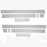 Putco Rocker Panel Covers 3751457 PRO Stainless Steel Panels, Ford Super Duty SuperCab (4.25" tall, 6 Pieces) thumbnail 3