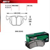 Hawk Performance LTS Brake Pads HB518Y.642 Pads, LTS, Rear, Ferro-carbon, BMW, Land Rover, Set thumbnail 1