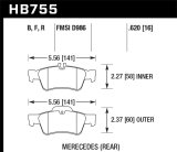 Hawk Performance HPS Brake Pads HB755F.620 thumbnail 2